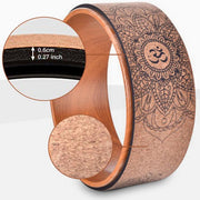 Cork Yoga Stretch Wheel